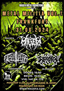Metal Militia Vol. 1 Frankfurt mit MAGEFA