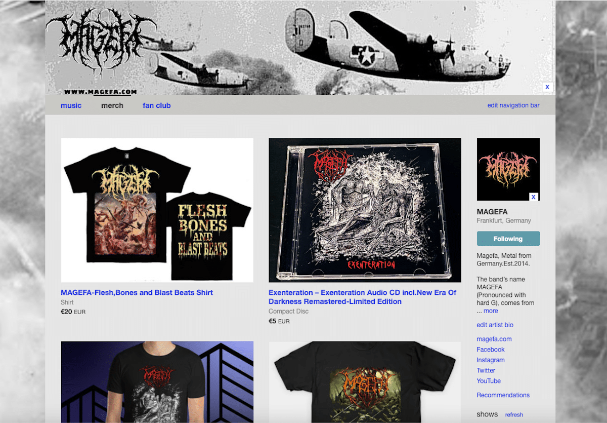 magefa- merch on bandcamp